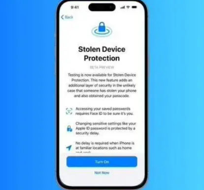 巴中苹果授权维修店分享被盗设备保护功能开启方法 