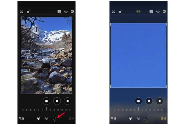 巴中苹果手机维修分享iPhone手机如何使用裁剪功能隐藏照片 